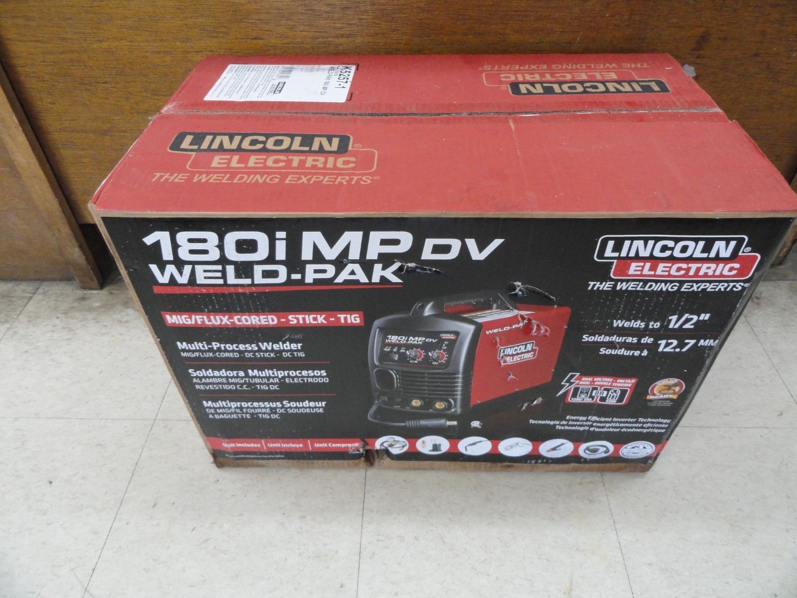 Lincoln Electric 180i MP DV Weld Pak Multiprocess Welder K5257-1 SEALED BOX