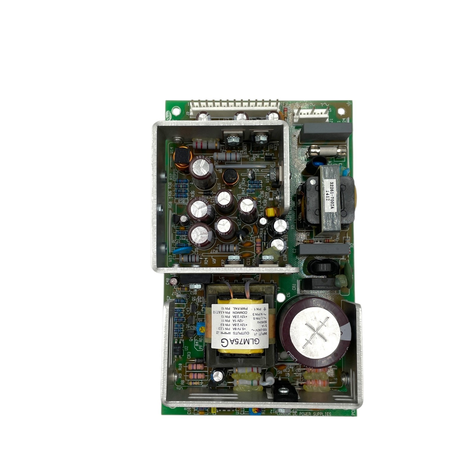Condor GLM75AG 75W Medical Power Supply 02-34053-0071 Rev C Assembled