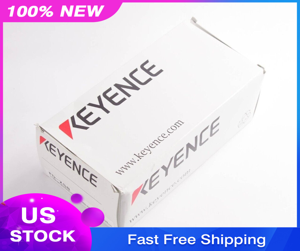 1pcs KEYENCE FD-XS8 / FDXS8 Sensor head Maximum rated flow rate 8 L/min