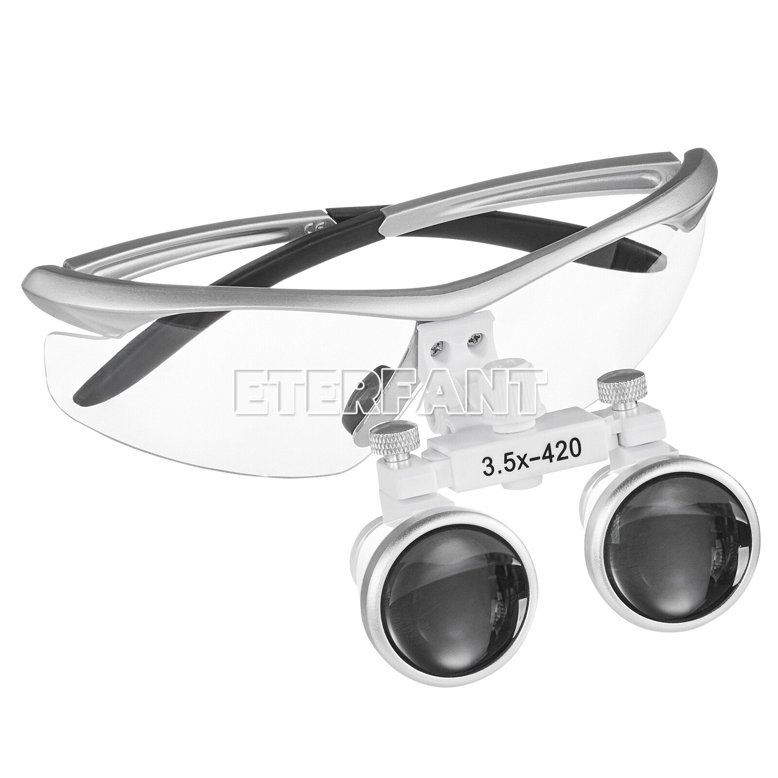 ETERFANT 3.5X Dental Surgical Binocular Loupes Glasses Optical Lens Magnifier