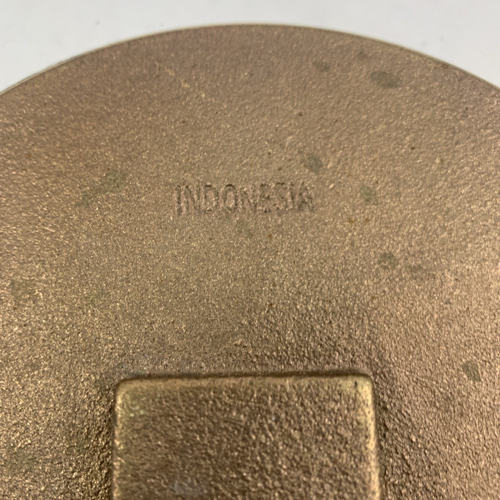 Raised Head Cleanout Plug 6 INCH Cap Brass Indonesia new Plumbing ABG#219A