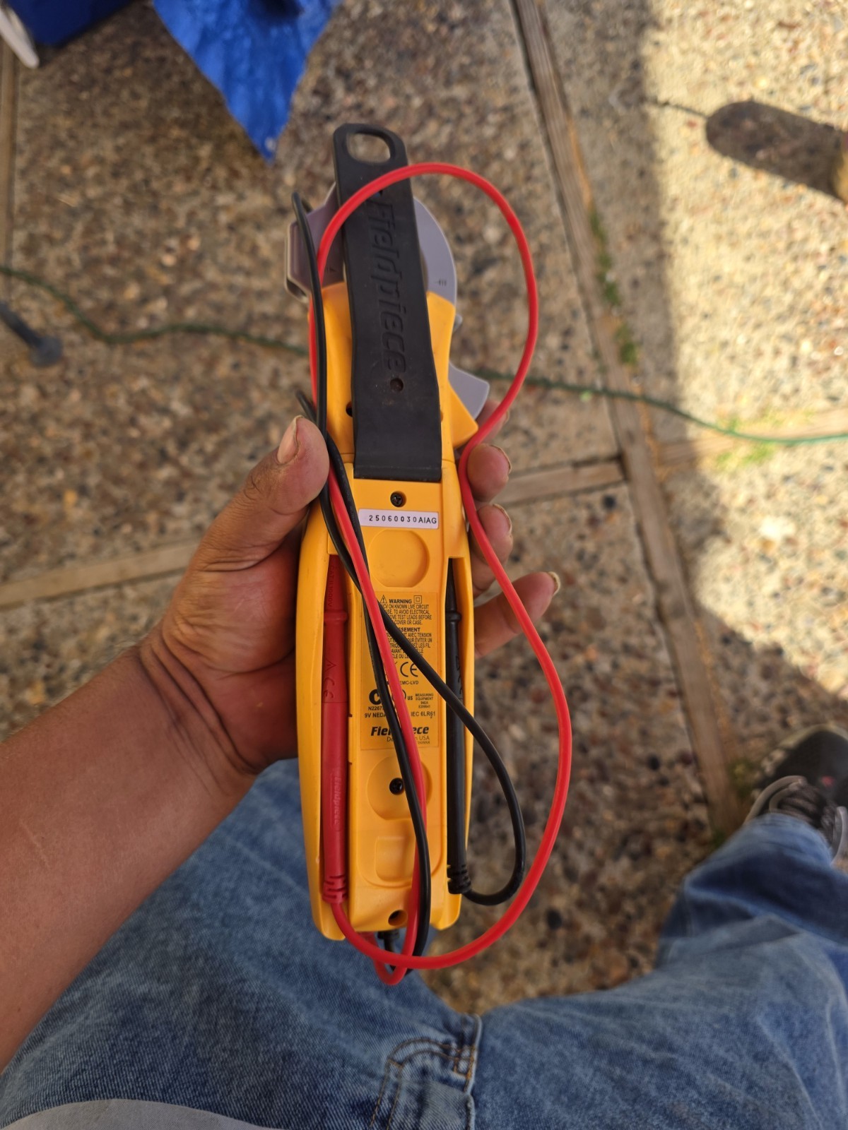 Fieldpiece SC640 TRMS AC/DC Swivel Head Clamp Meter With Leads