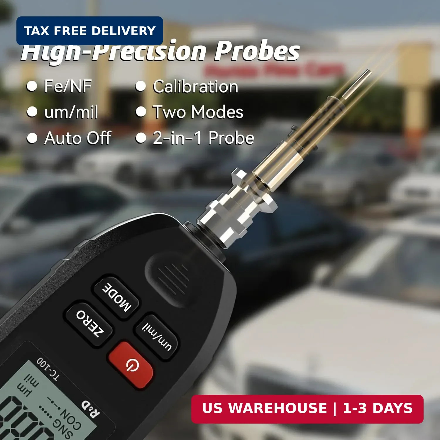 Car Coating Thickness Meter Paint Mil Gauge | For Used Car Buyers, Check Origina