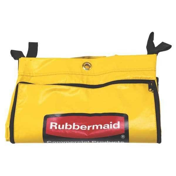 Rubbermaid Commercial 1966881 Replacement Bag, 10-1/2 In. W, Yllw, Vinyl