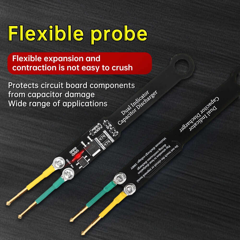 1000V Portable Capacitor Discharge Tool AC DC High Voltage Quick Discharging US