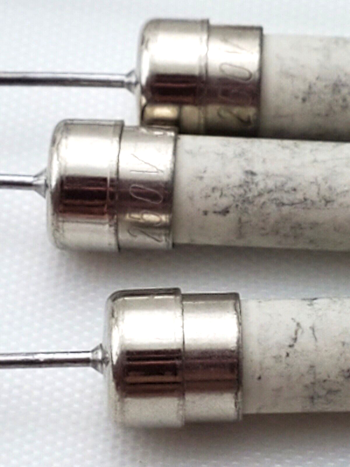Lot of 61 Littelfuse 3AB 8A Pigtail Fuses 8 Amp 250 Volt 325008 SB/PT Vintage