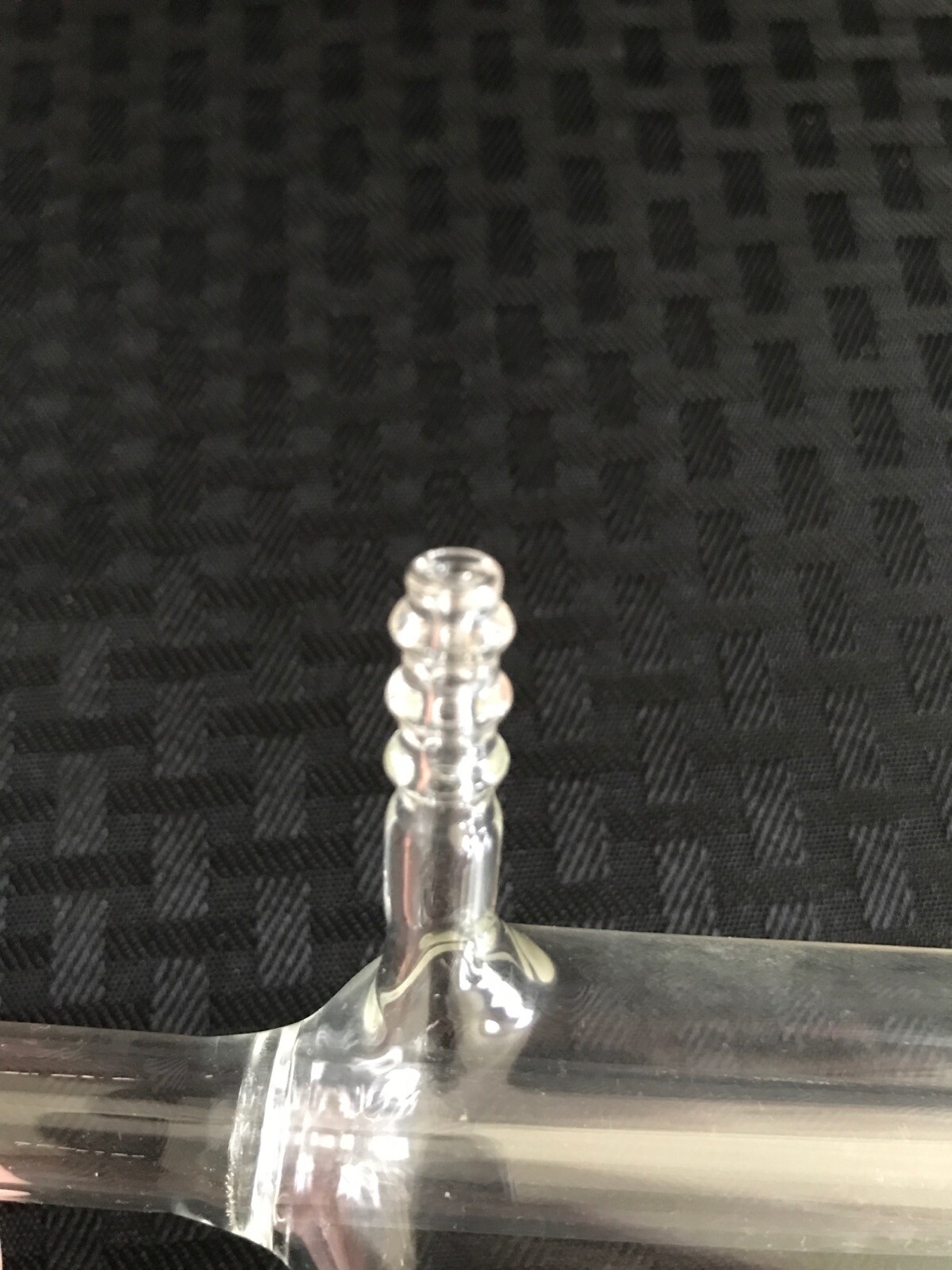 Laboratory Glass 19/38 Liebig Distillation Condenser 145mm EL Tube End 8mm Hose