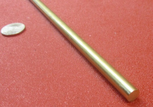 360 Brass Rod 5/16″ (.312″) Diameter x 24.0″ Length, 2 Pcs, 4 Ft