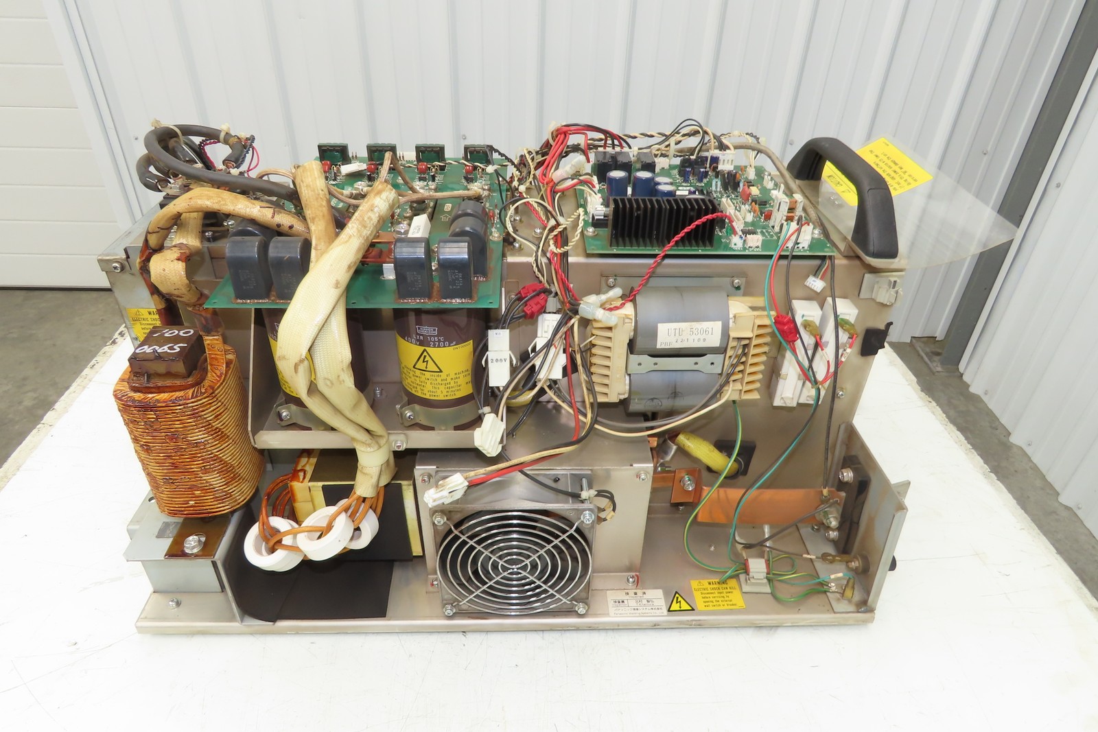 Panasonic YA-1QD351T00 Inverter Transformer Unit 16kW 200vAC In 34vDC 350A Out