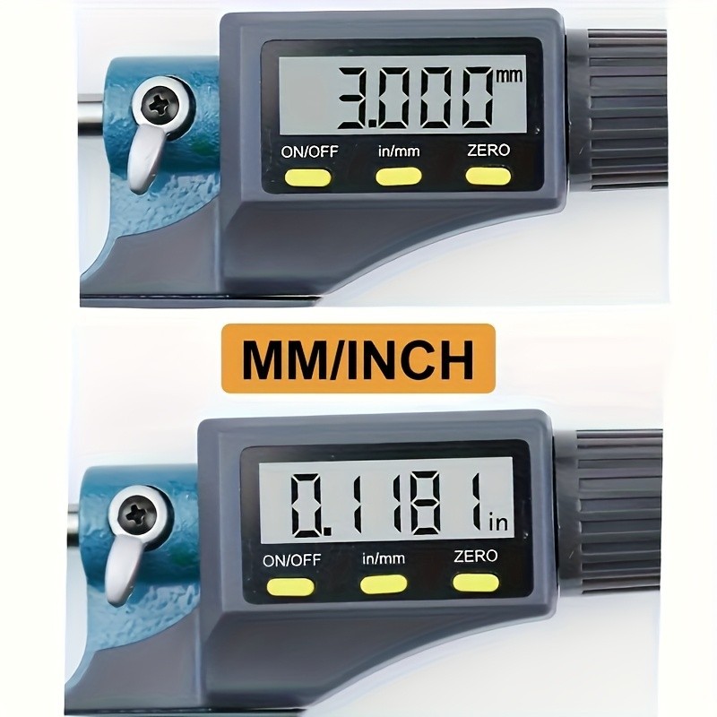 Digital Micrometer 0-25mm – 0.001mm Precision Gauge for Precision Measurement