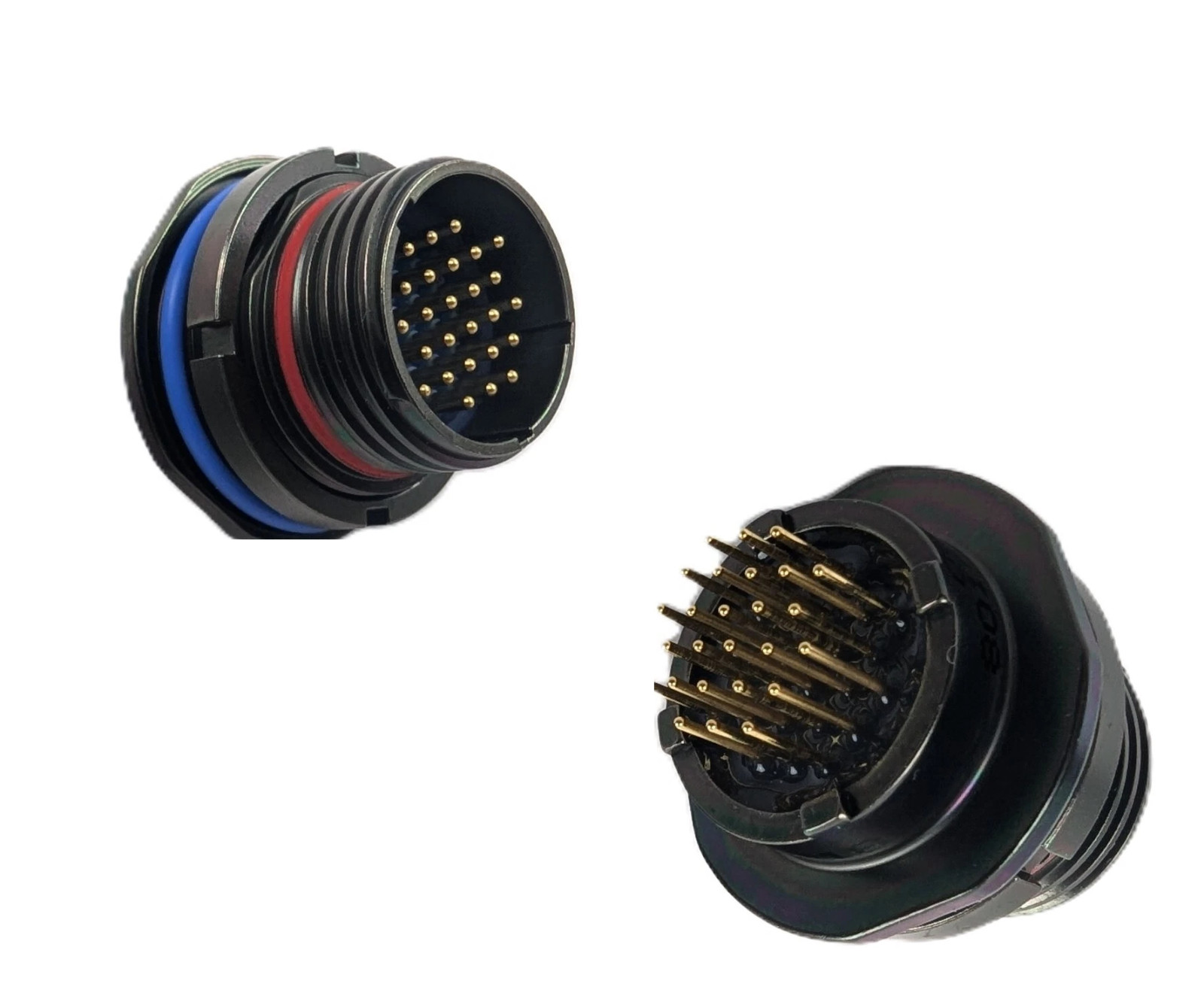 Glenair 801-011-07ZN10-26PA-518 Circular Connector 26 Pin MIL Spec Receptacle