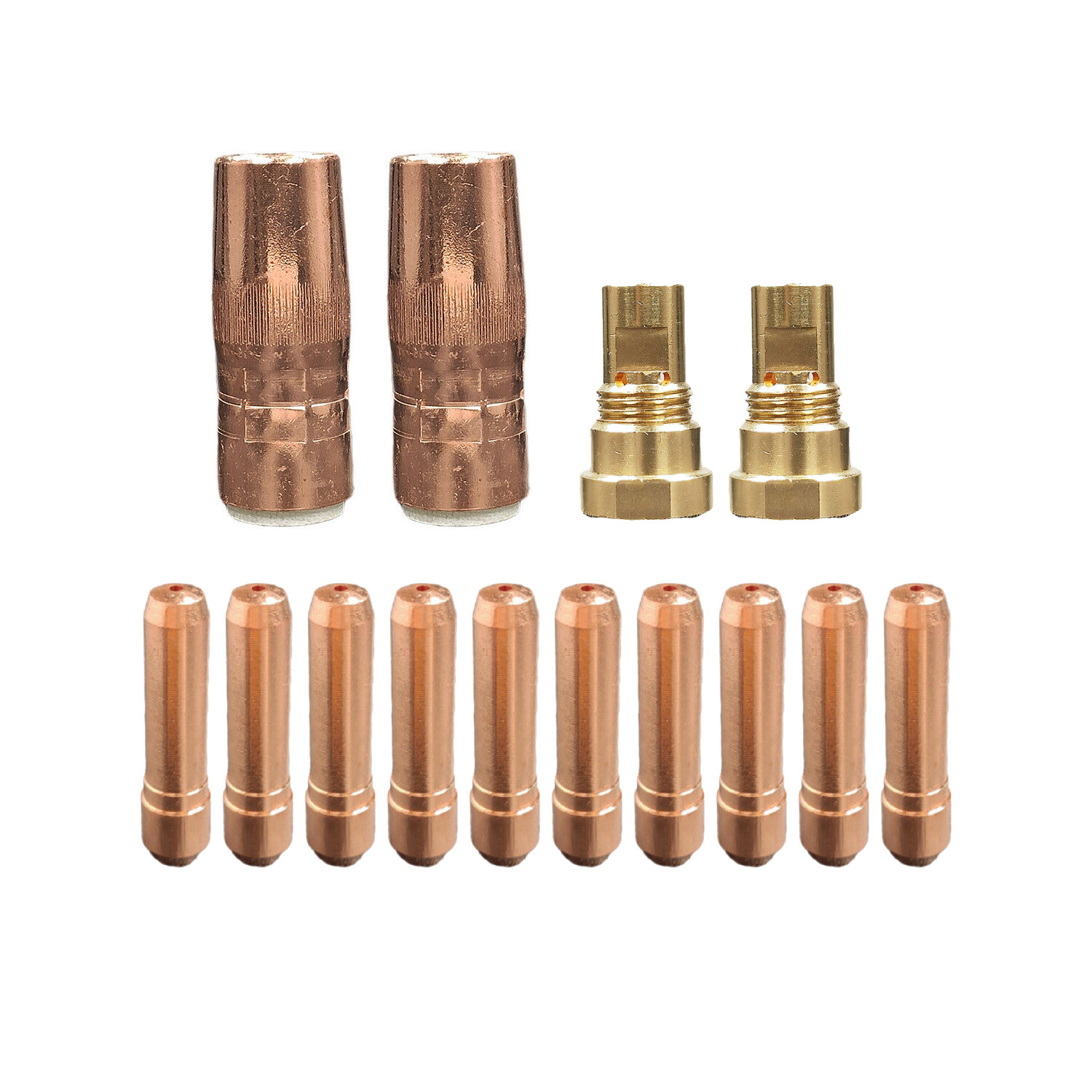 MIG Gun Parts for Bernard Small Centerfire NS-5818C Nozzle, DS-1 Diffuser & Tips