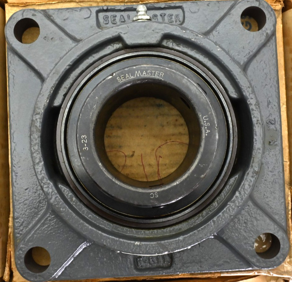 SealMaster MSF-35 2-3/16″ Flange Mount Ball Bearing 4-Bolt