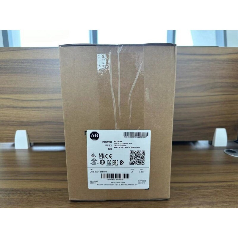 25B-D013N104 2023 SERA Allen Bradley PowerFlex 525 5.5kW 7.5Hp AC Drive