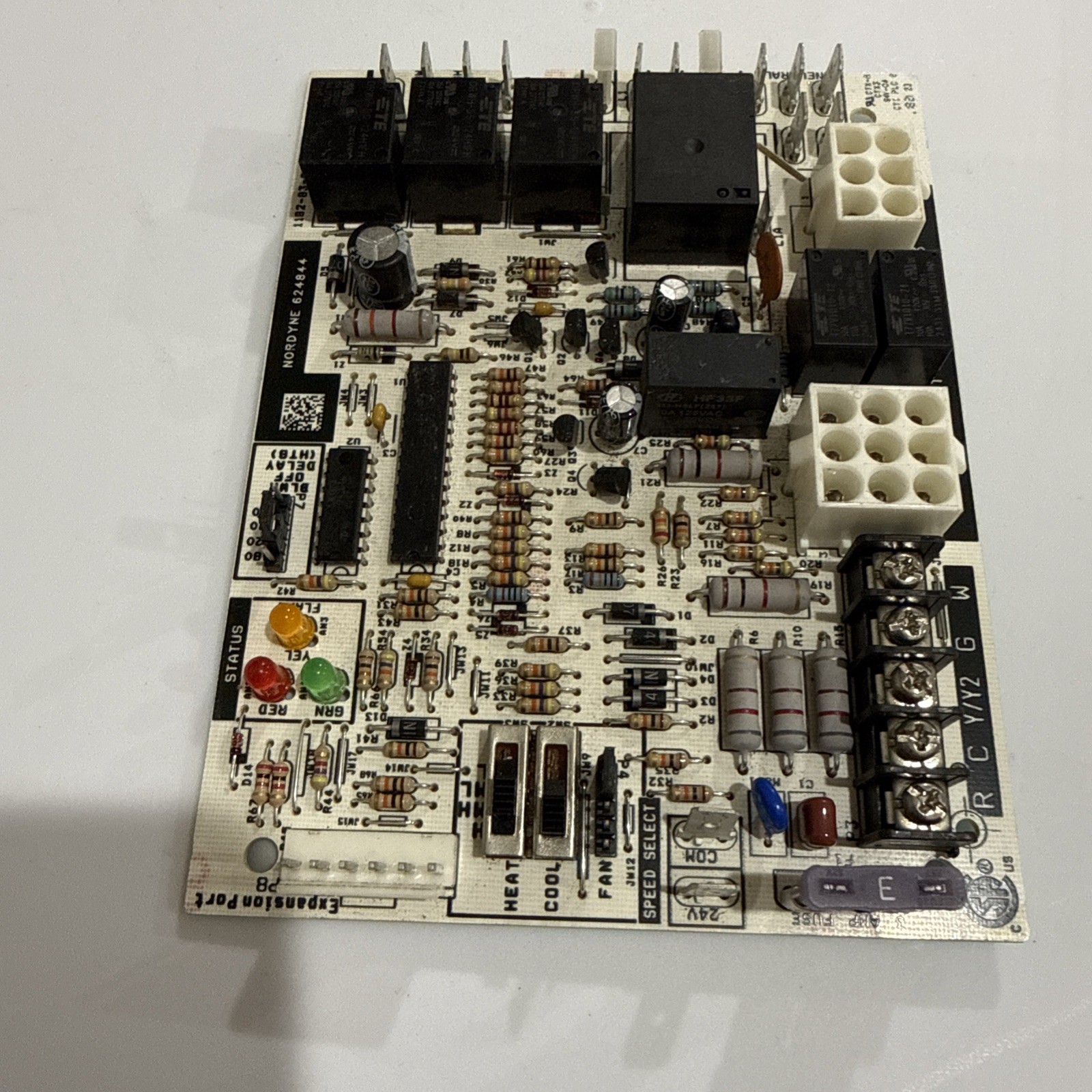 Nordyne 1182-201 Furnace Control Circuit Board 624844