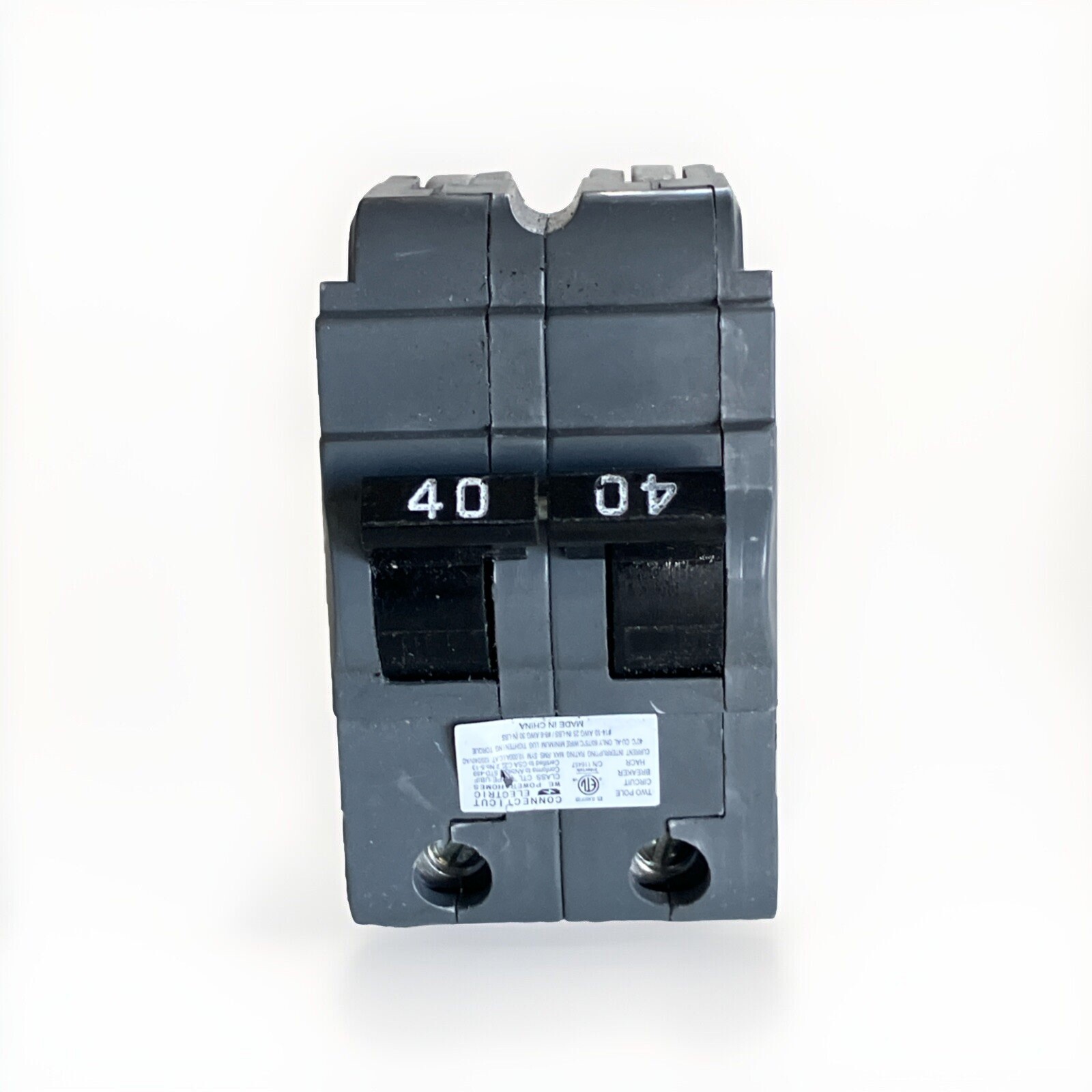 Connecticut Electric UBIF240N replacement FPE Federal Pacific 40A 2P Stab-Lok