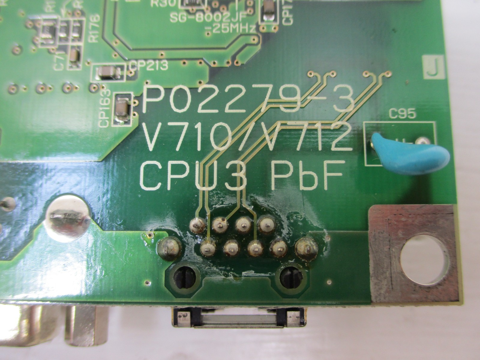 SHARP P02279-3 V710/V712 CPU-3 Screen Control Board Card PLC
