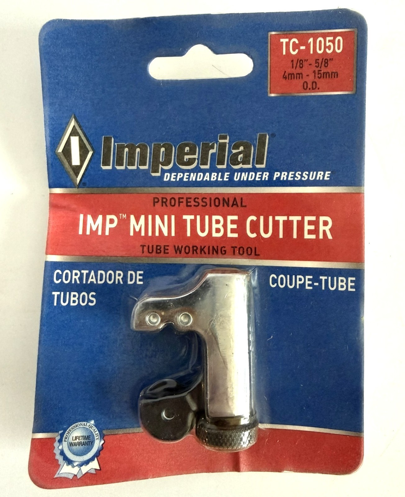 IMPERIAL TUBE CUTTER LOT of 3 CUTTERS and 2 SERVICE KITS EXTRA BLADES PIPE HVAC
