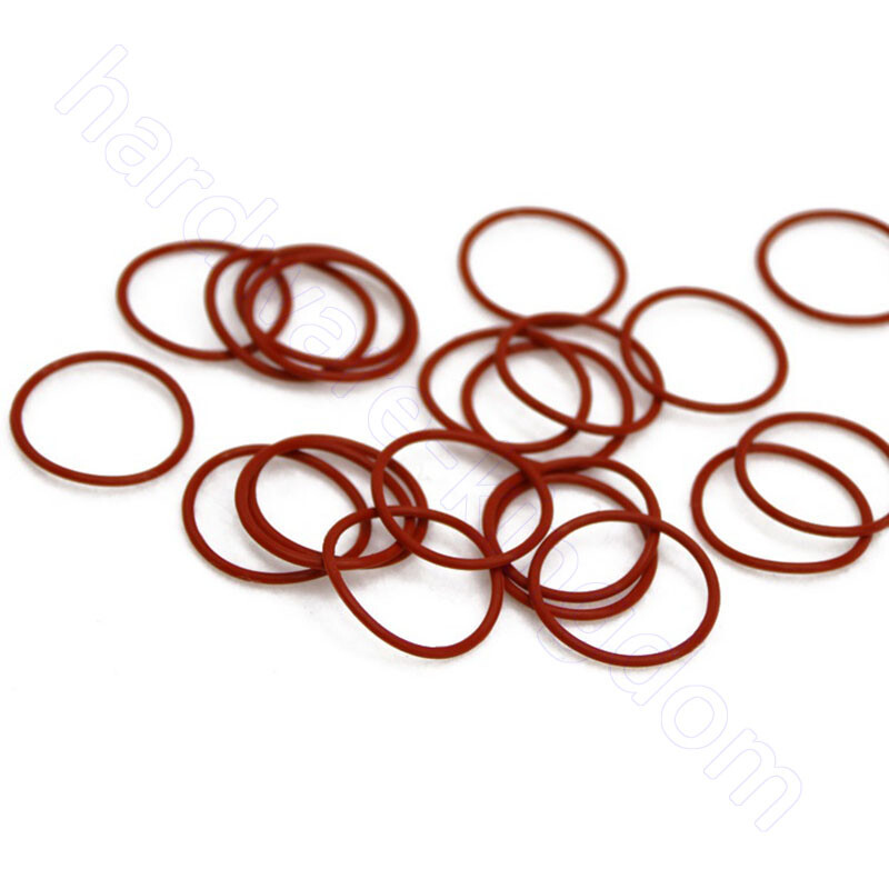3.5 mm Silicone O-Ring Food Grade Rubber Seal Washer OD 12 mm – 46 mm Red O Ring