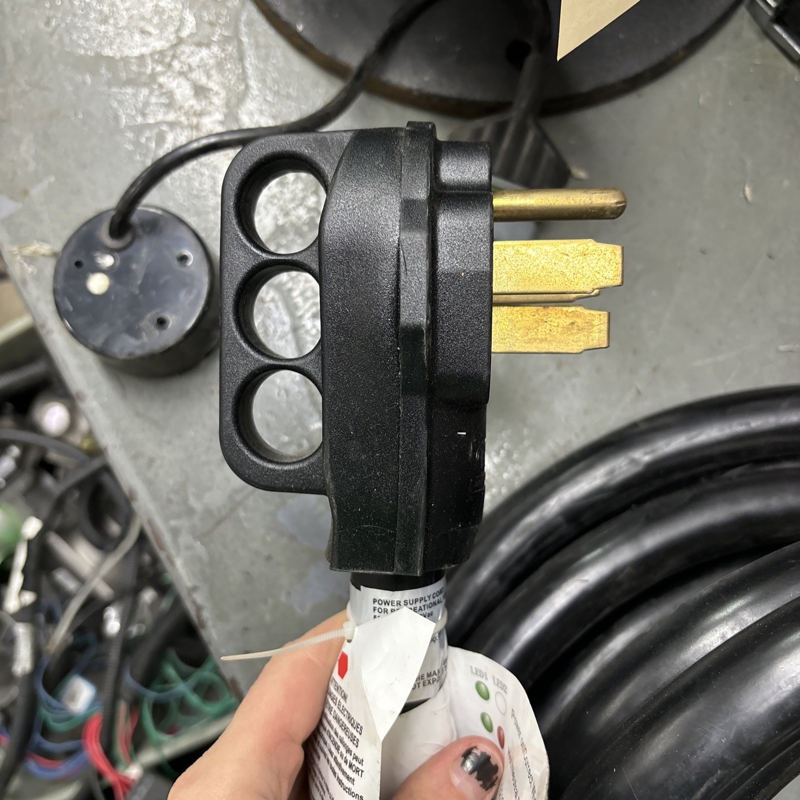 Epicord ED-507R – Power Supply Cord for Recreational Vehicles, 50A/125V