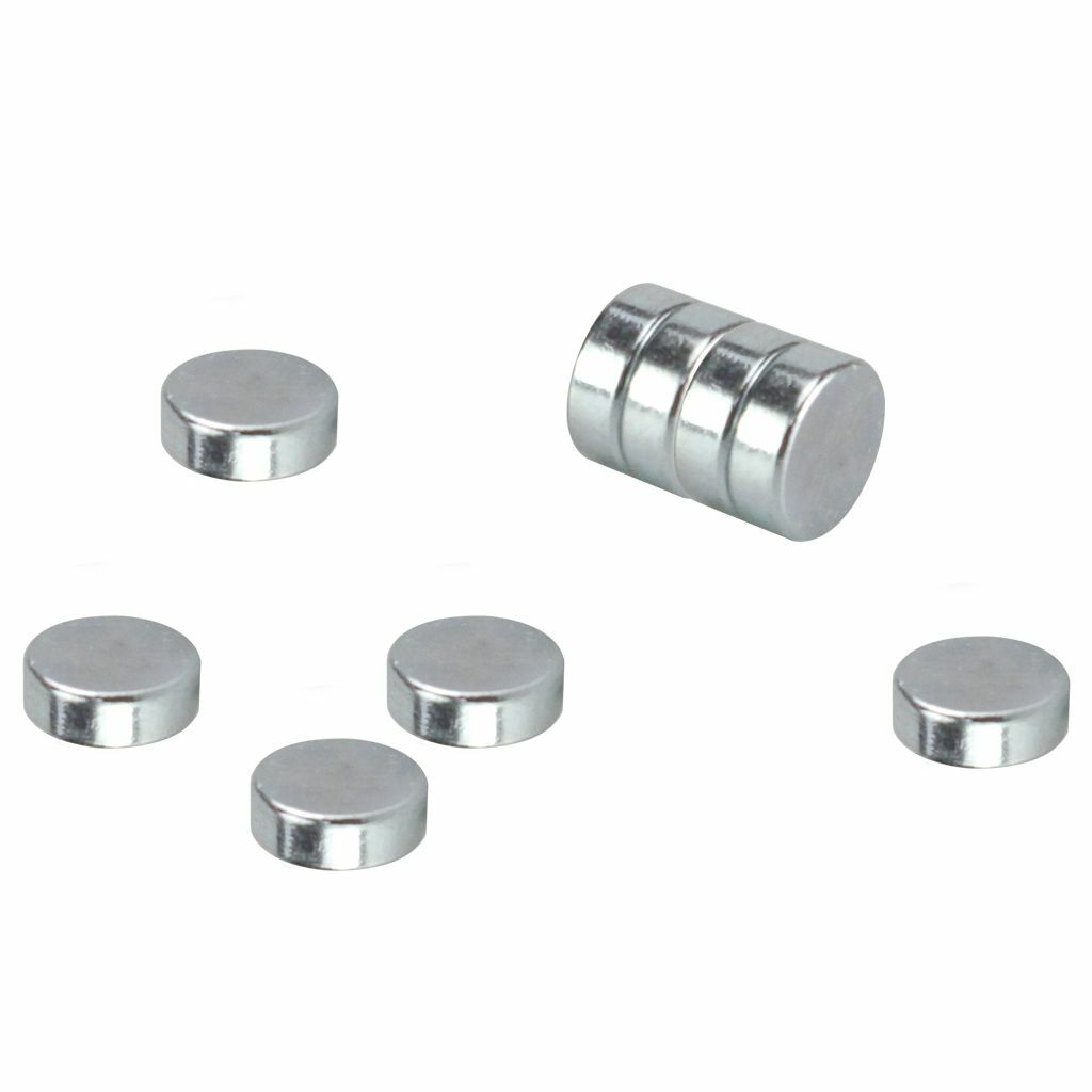 100PCS 8mm x 3mm 5/16″ x 1/8″ N52 Strong Rare Earth Neodymium Magnet Disc Small