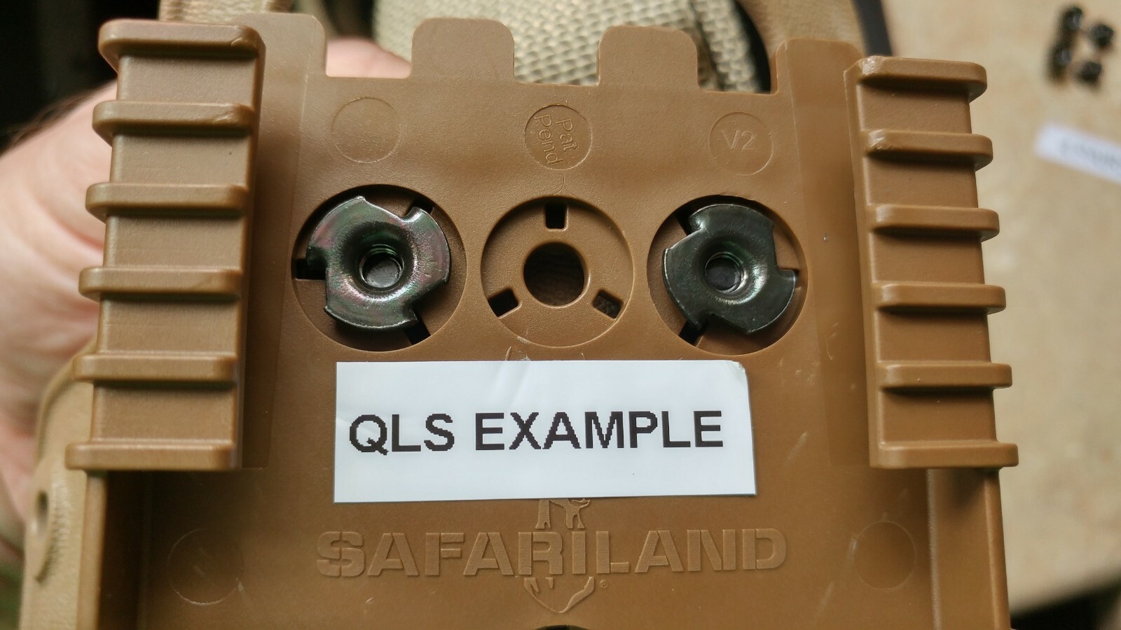 1/2″ Screw Nut Holster Hardware for Safariland Leg Shroud, UFA, DFA to QLS, MLS