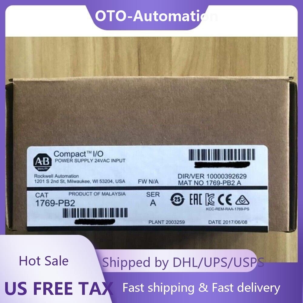 Sealed AB 1769-PB2 / A CompactLogix DC 2A/0.8A Power Supply 1769PB2 NEW
