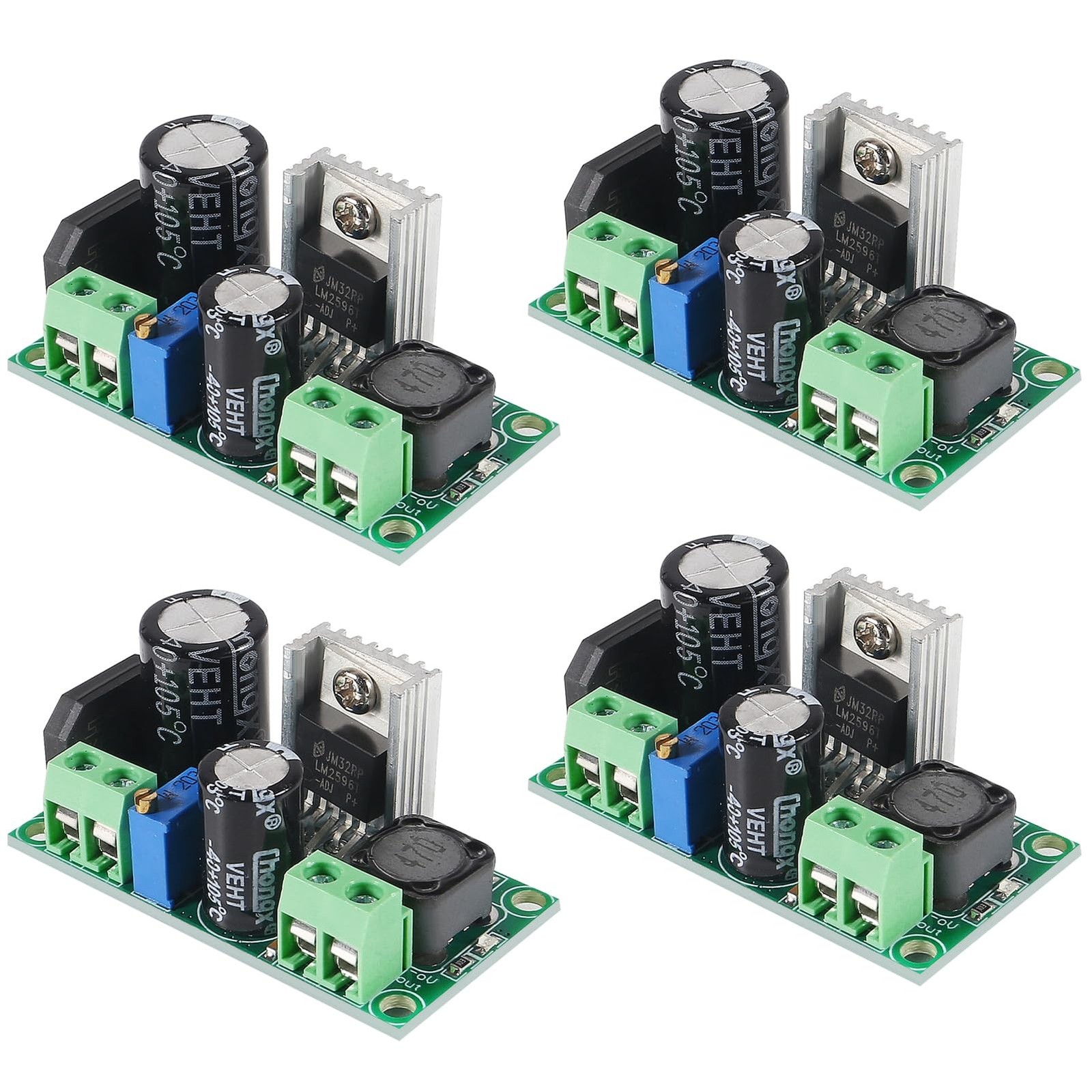 4Pcs AC/DC to DC Buck Step-Down Converter Power Supply Module DC-DC 3v 3.3V 5…