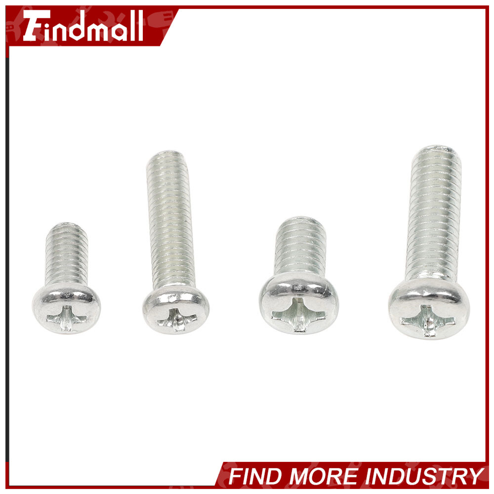 Findmall 1080Pcs Metric Machine Screws Bolts And Nuts Assortment Kit M3/M4/M5/M6