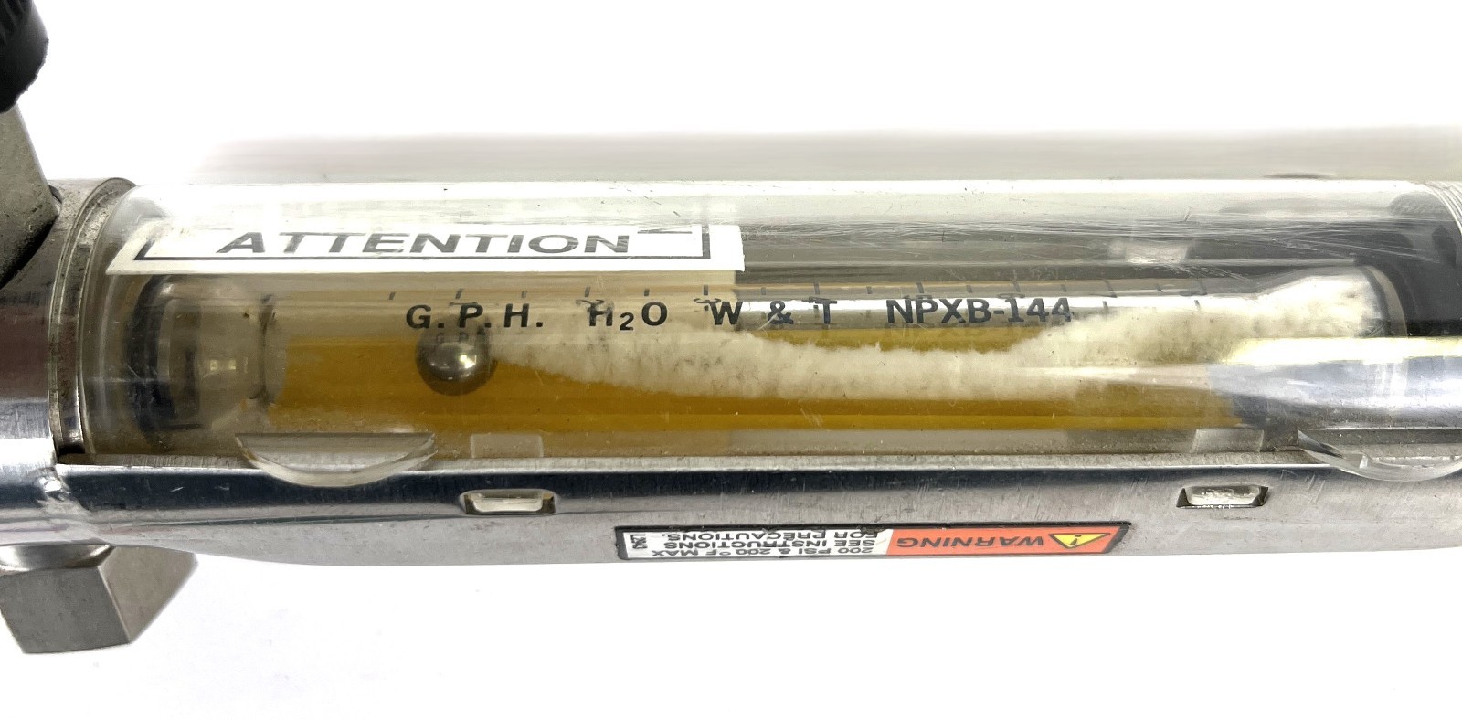 WALLACE TIERNAN, PURGE METER, 34A123SSXX2X, 8.0 GPH, FLOW MEASUREMENT, NEW S