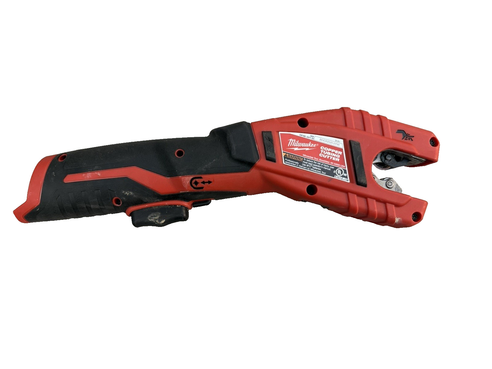 Milwaukee 2471-20 M12 Cordless Copper Tubing Cutter – (Tool Only) – Pre-Owned
