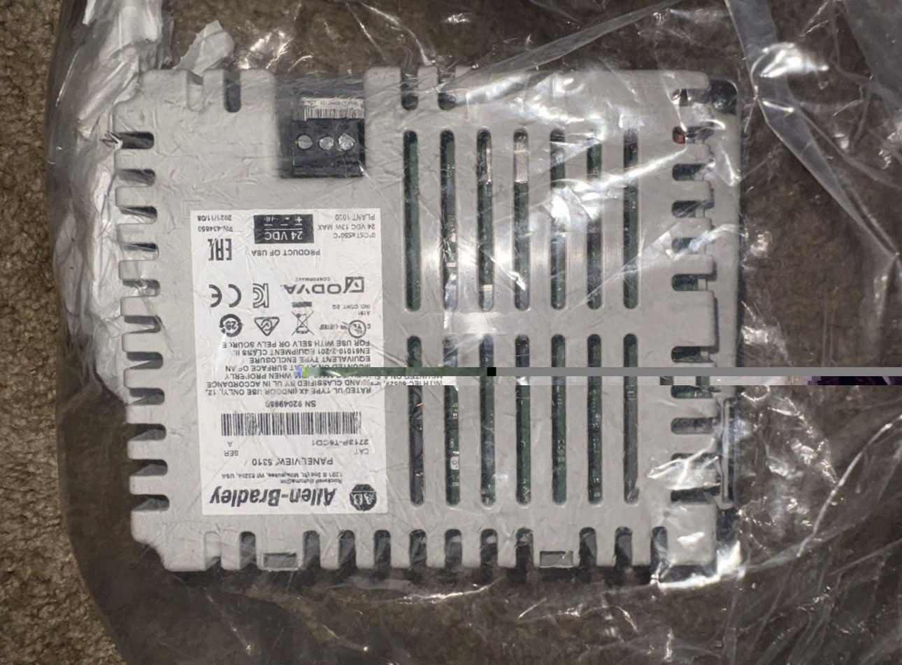 New 2021 Allen-Bradley 2713P-T6CD1 PanelView 5310 Graphic Terminal Fast 6”