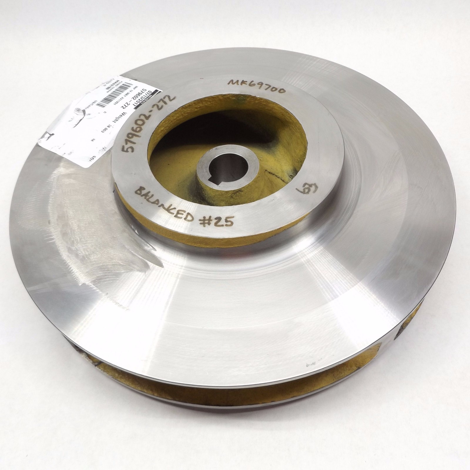 WEIR MINERALS 2V11251 12.500T IMPELLER 579602-272 38.000# REBALANCED