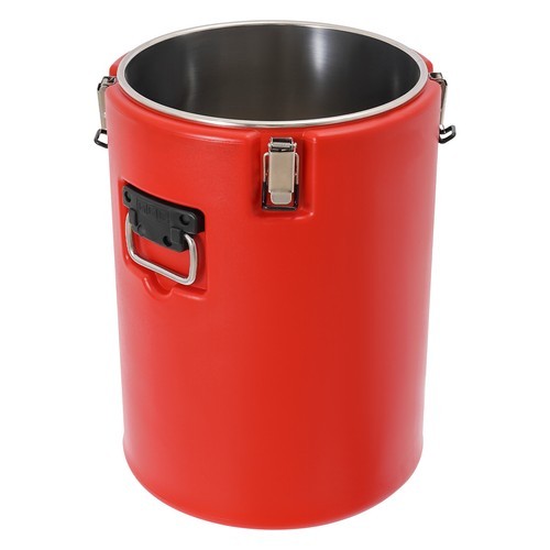 40L Commercial Soup Container Insulated Hot Cold Beverage Carrier Red