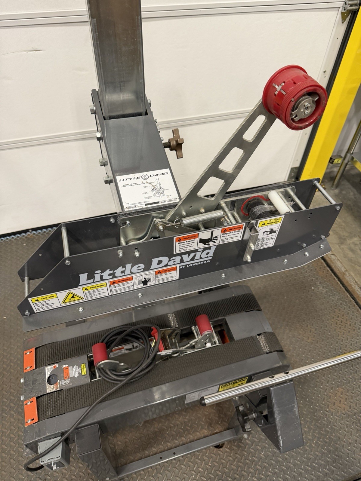 Little David LD-7D/M Uniform Pressure Case Sealer Box Taper 110-230V