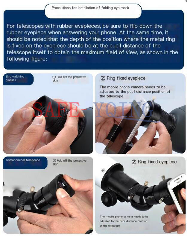 1PC Slit Lamp Adapter Microscope Eyepiece Smartphone Cell Phone Adapter