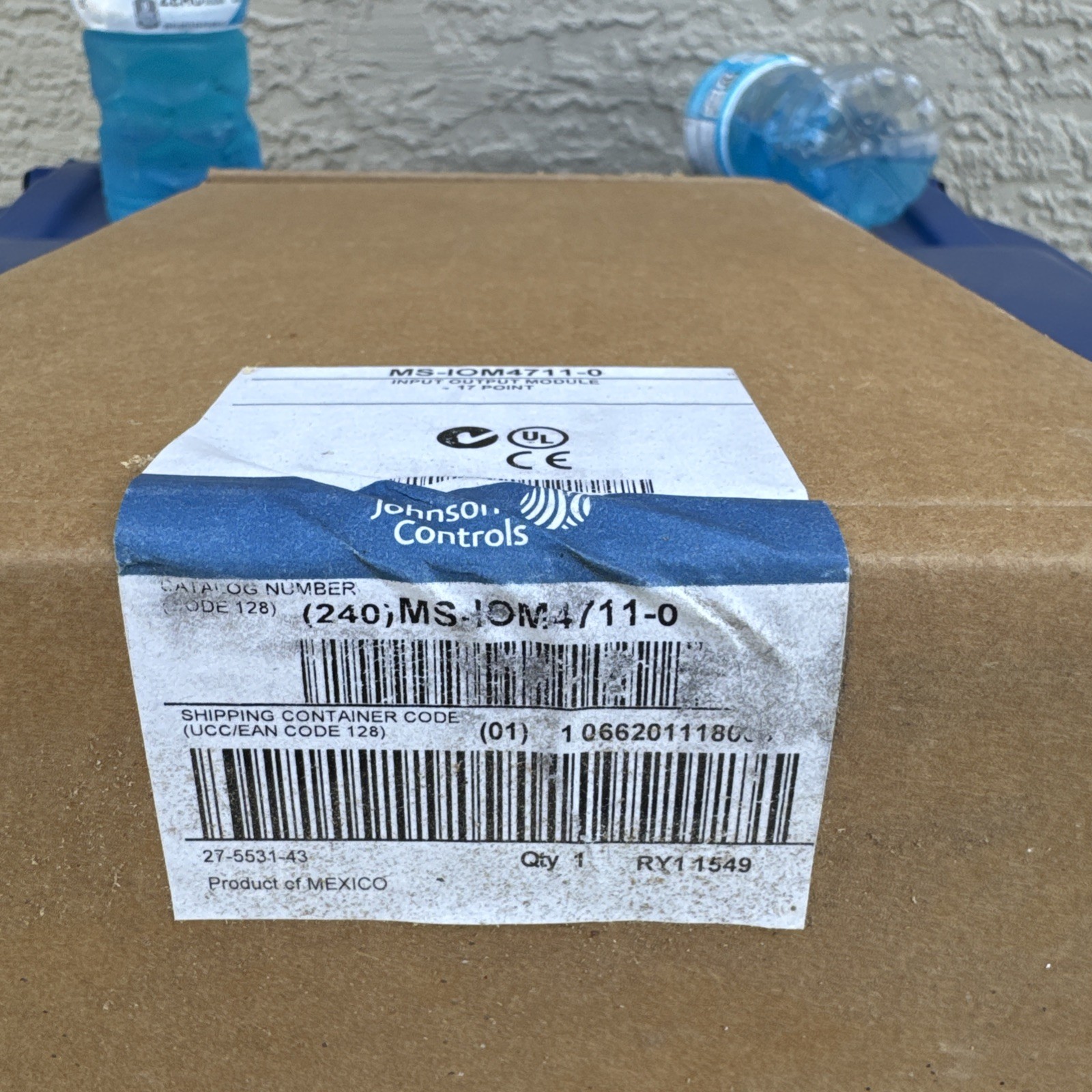 Johnson Controls MS-IOM4711-0 PLC Input/Output Module 17 Point