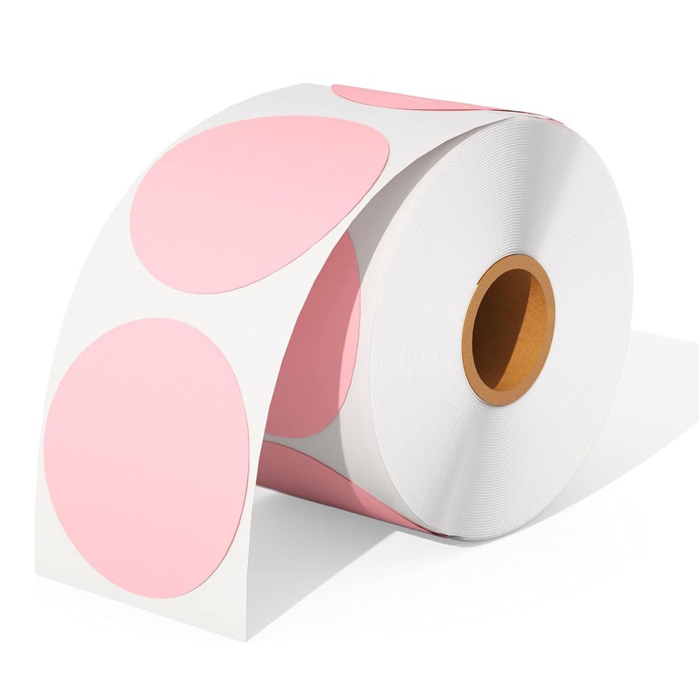 2″ Round Color Coding Labels Roll Circle Dot Sticker Self-Adhesive Removable