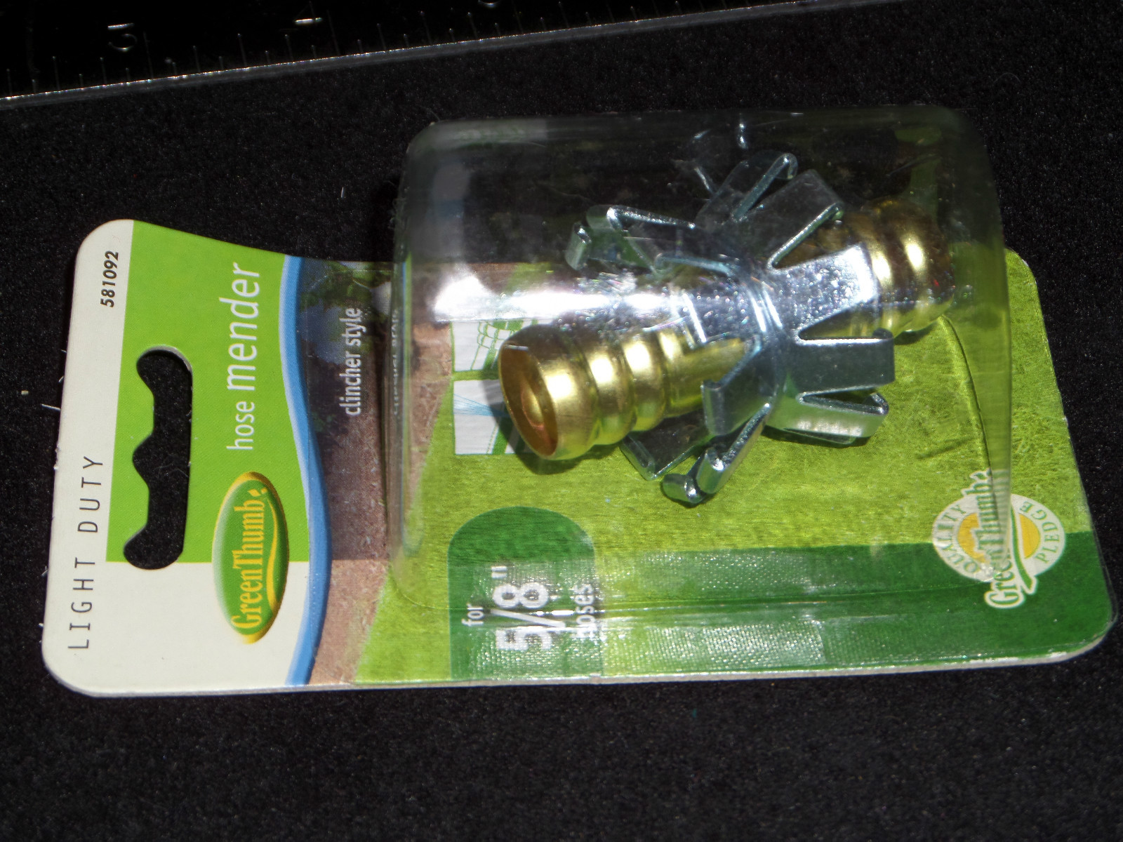 Green Thumb 5/8″, Brass, Mender Clincher Hose Repair C58HMGT