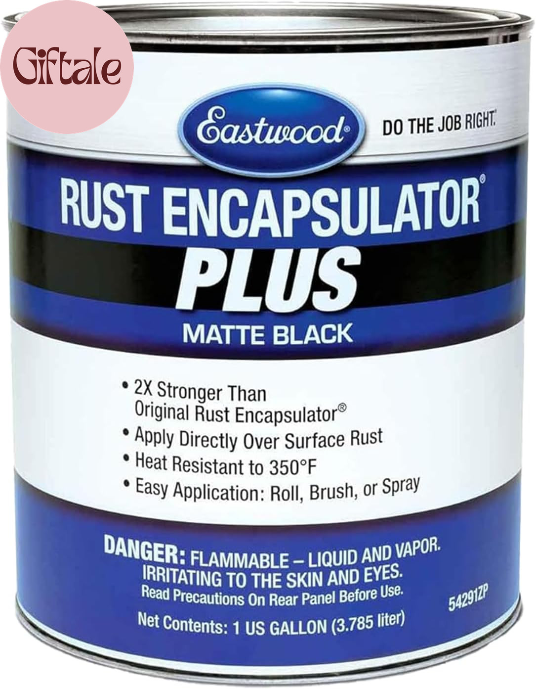 Matte Black Rust Encapsulator plus | Long Lasting Durable Finish 1 Coat Maximum