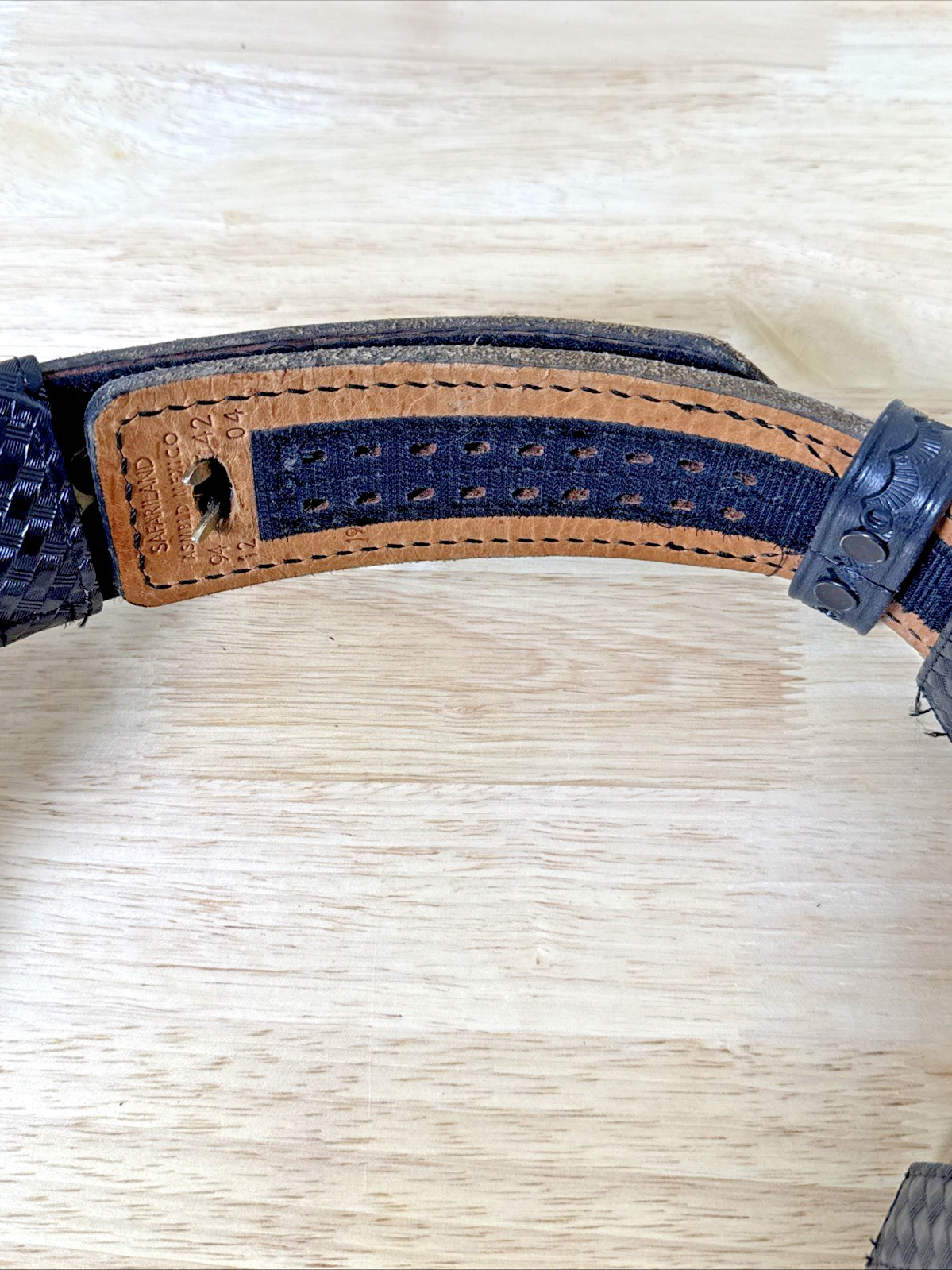 Safariland Model 94 Tactical Leather Belt w/ Gun Holster & Attachments READ