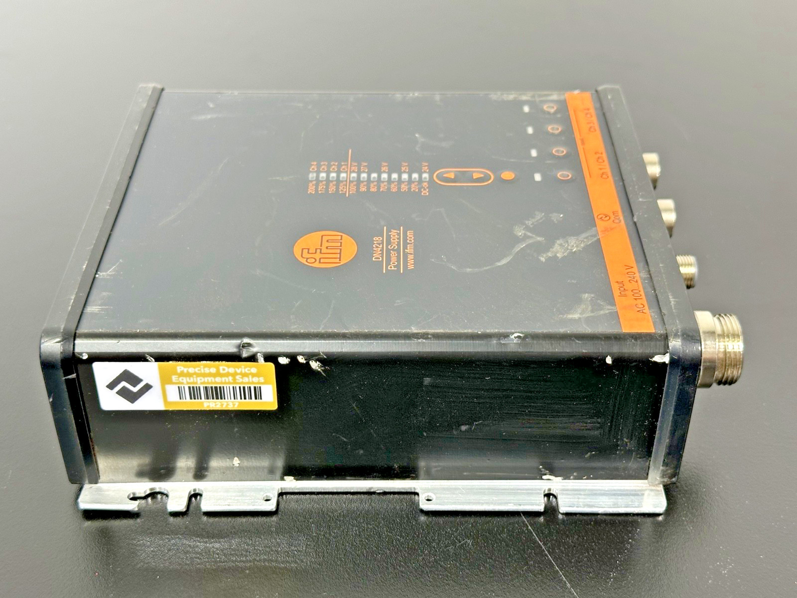 IFM DN4218 24VDC 12A 300W Industrial Power Supply IO-Link IP67 Used Untested