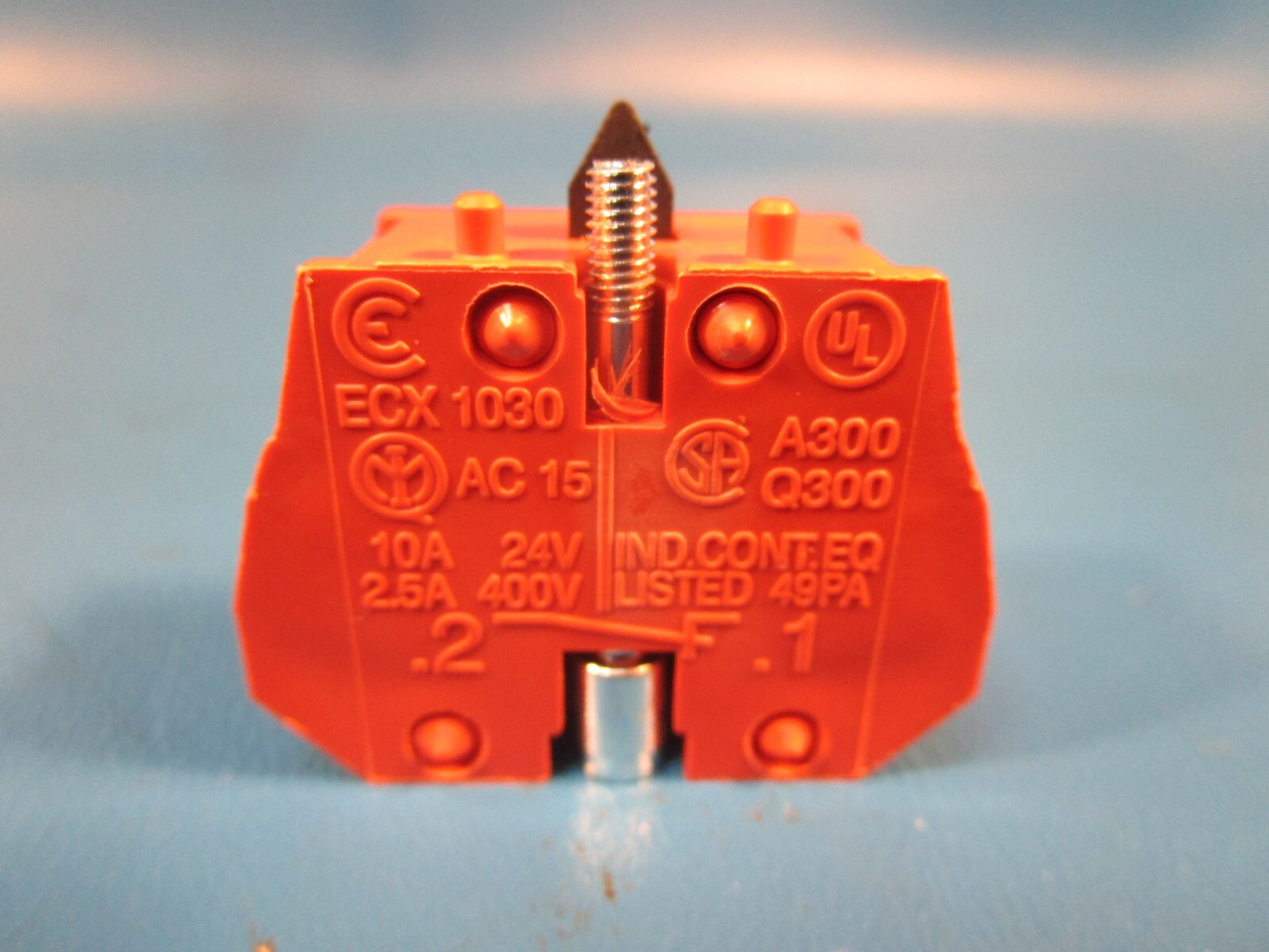 Pack of 5 Automation Direct ECX1030-5, Contact Blocks, ECX1030