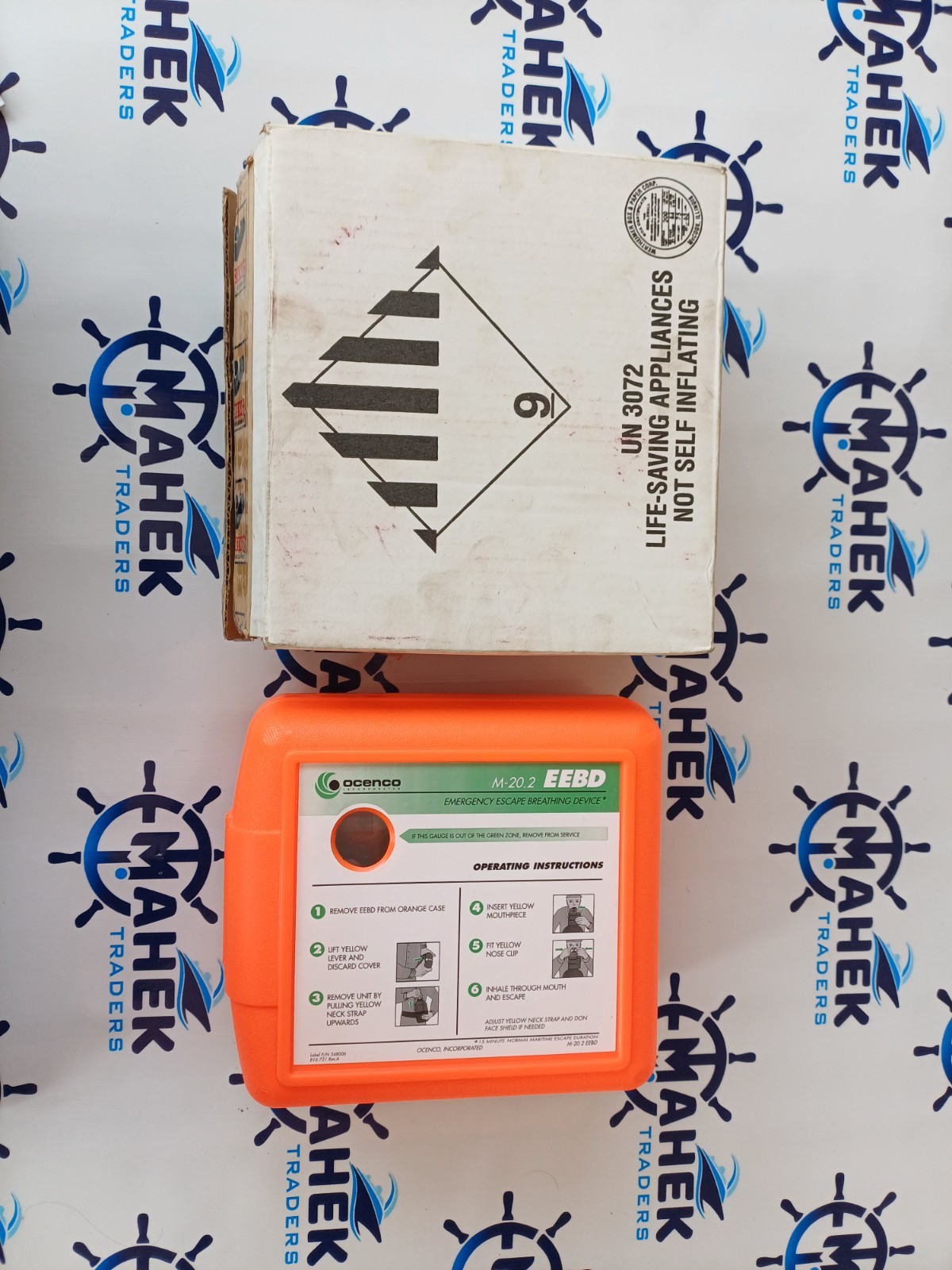OCENCO EEBD BREATHING DEVICE M-20.2 (LIFE DATE 12/2028)