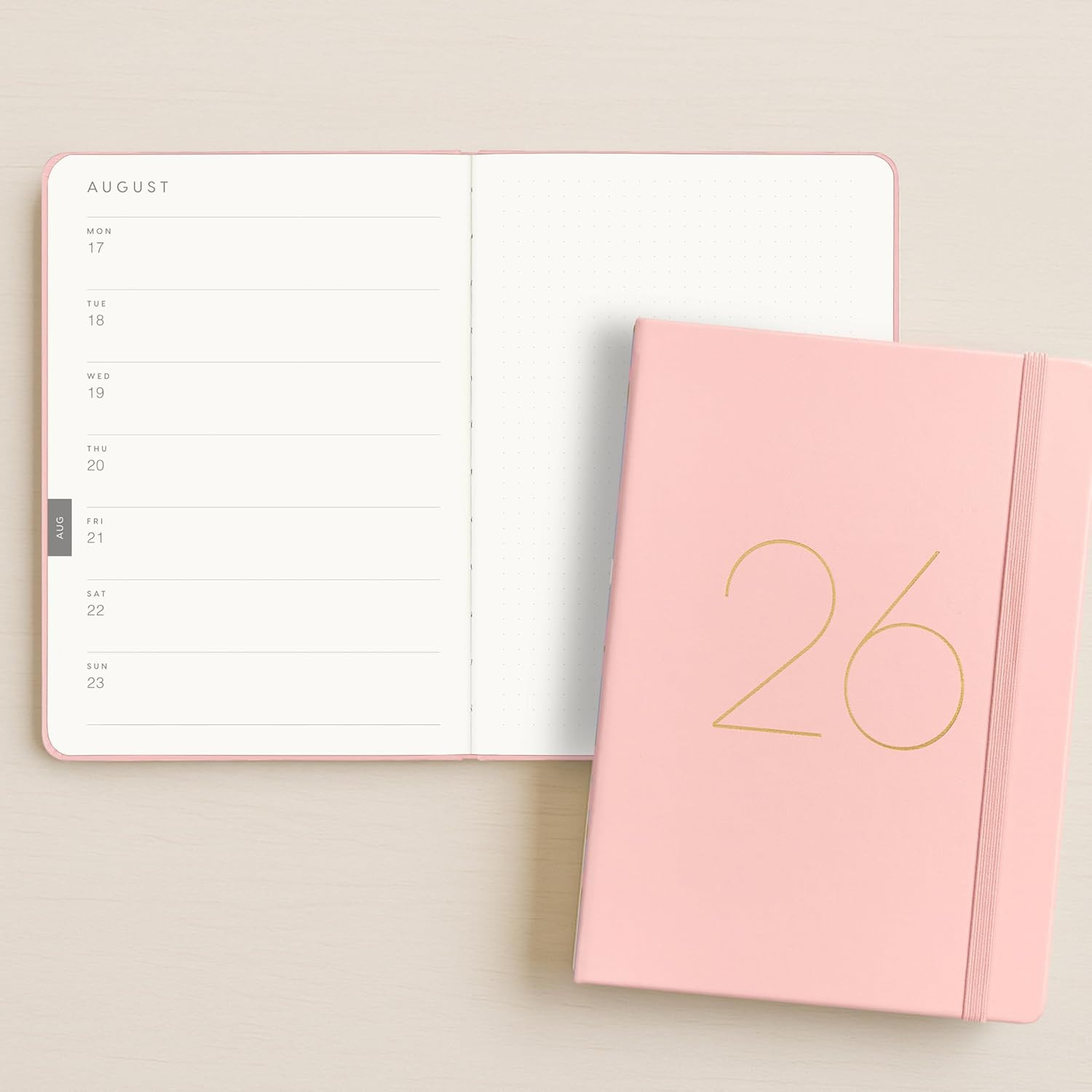And Per Se 2026 Planner, 15 Months Hardcover Daily, Weekly & Monthly Planner, A5