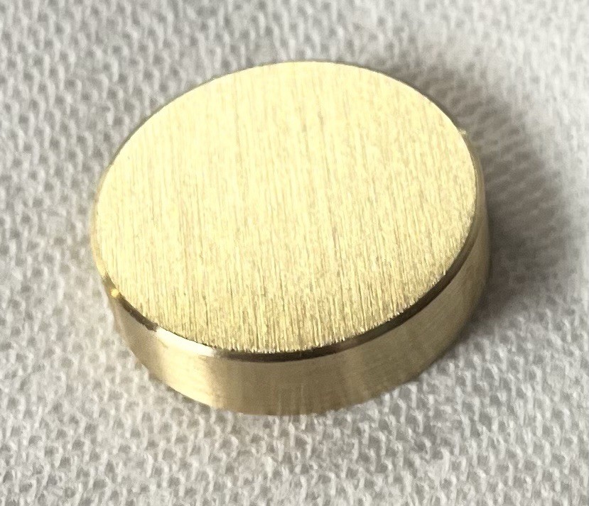 1-3/4” BRASS DISC 1/2” LONG 🇺🇸1.750” ROUND BAR 🇺🇸360 BRASS ROD MADE IN USA!!