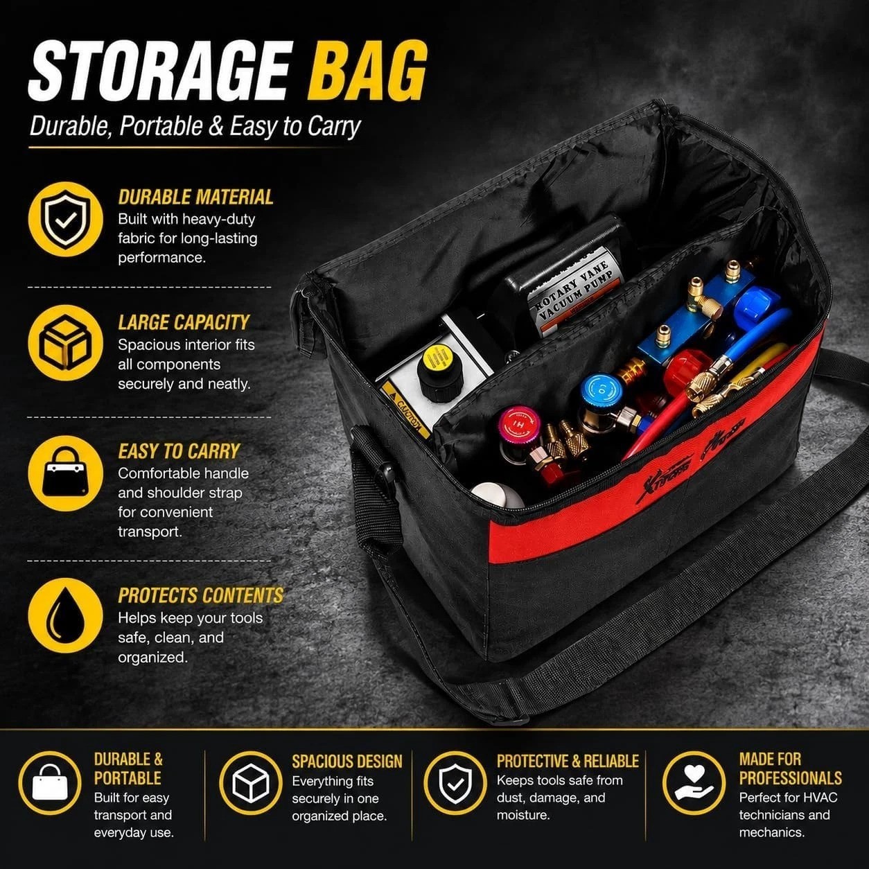 Complete 4 CFM Vacuum Pump Kit for HVAC Refrigeration – All-in-One Solution