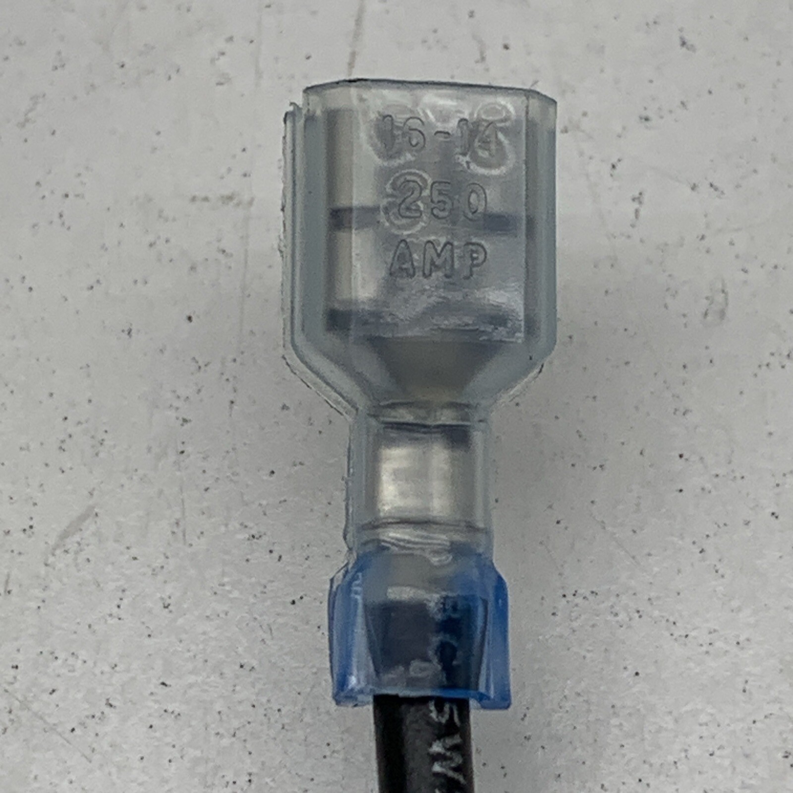 (10pcs) 14AWG MTW 24″ Jumper Wire with 1/4″ Spade Blade Quick Connect Terminals