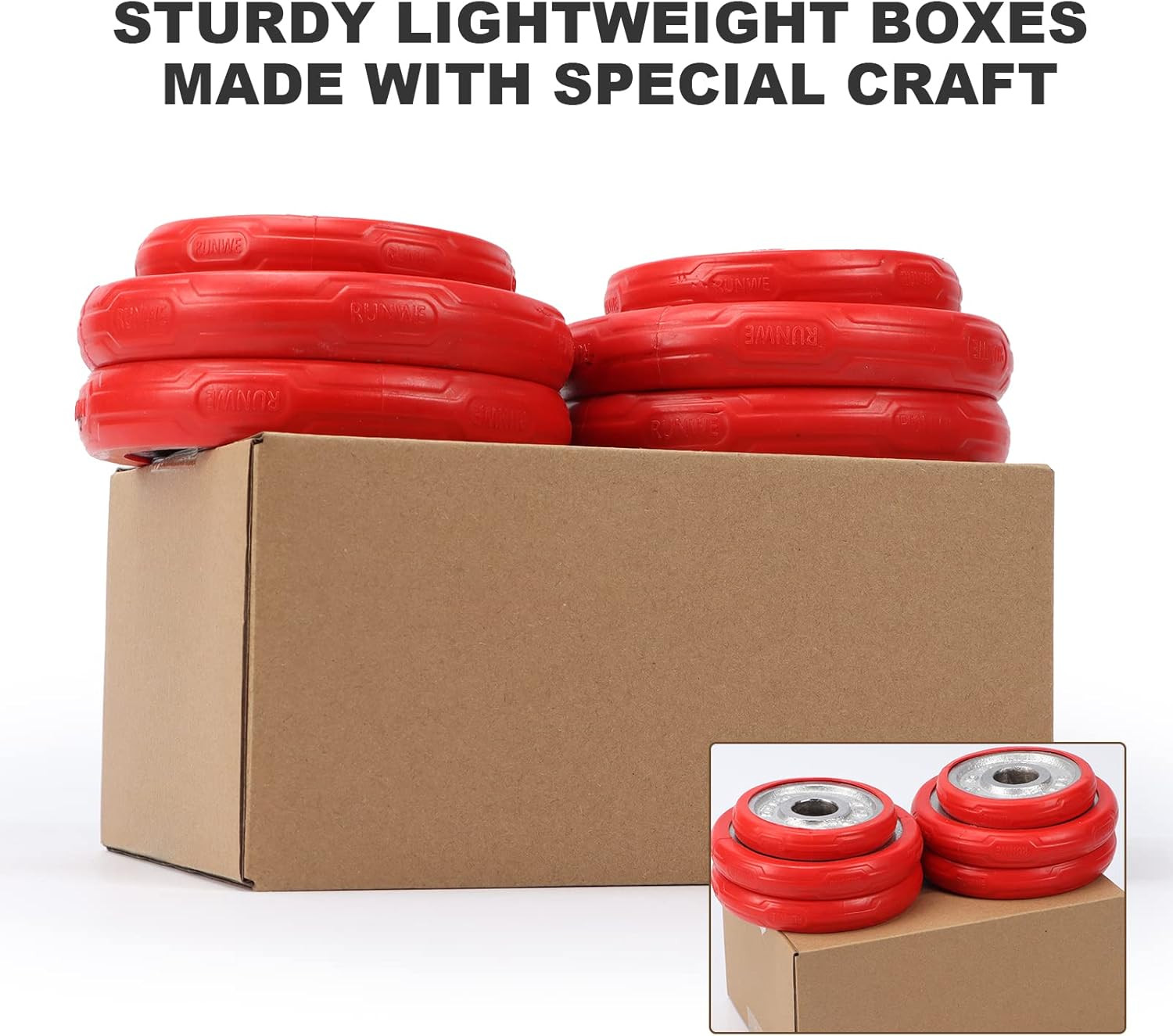 CRUGLA 40 Packs Shipping Boxes 8x6x4, Cardboard Boxes for Small Business, Corrug
