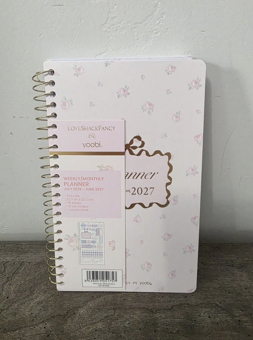 LoveShackFancy x Target 2026/2027 Planner SOLD OUT